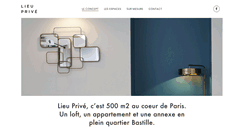 Desktop Screenshot of lieuprive.com